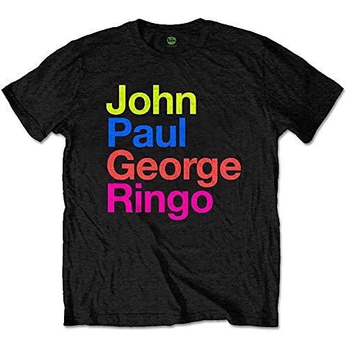 Beatles - tshirt - Unisex - Large - Short Sleeves - A500z