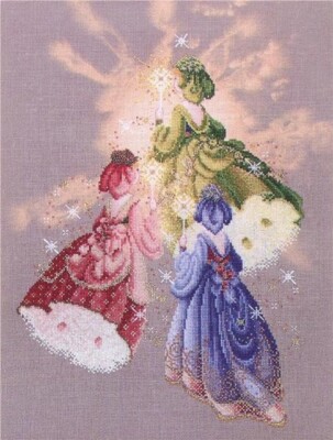 KREUZSTICH SCHEMA GLÜHWÜRMCHEN FIREFLY FAIRIES CROSS STITCH AUF KEY USB