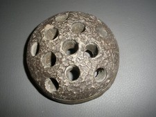 Vintage Metal Flower Floral Frog 3.5" x 1.5" Round Japan