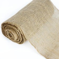 Natural Brown BURLAP JUTE FABRIC 12" x 10 yards Country Wedding Party Sew Craft
