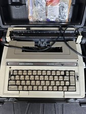 1983 Smith Corona Coronamatic Electric Typewriter Brown 8E Ribbon Case Read thumbnail