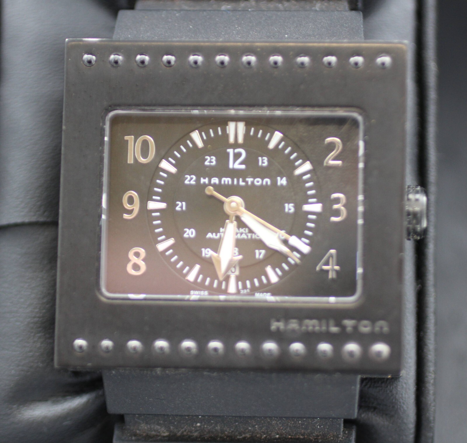 Hamilton Code Breaker Black Titanium H795850 Wris… - image 2