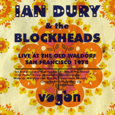 IAN DURY AND THE BLOCKHEADS 'Live At The Old Waldorf' - CD FREE POSTAGE