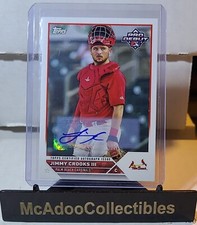 2023 Topps Pro Debut Jimmy Crooks III #PD-177 Base Auto St Louis Cardinals RC