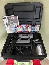 ROTOZIP SPIRAL SAW SCS01LE W/CASE + ASSORTED CUTTERS: EXCELLENT CONDITION