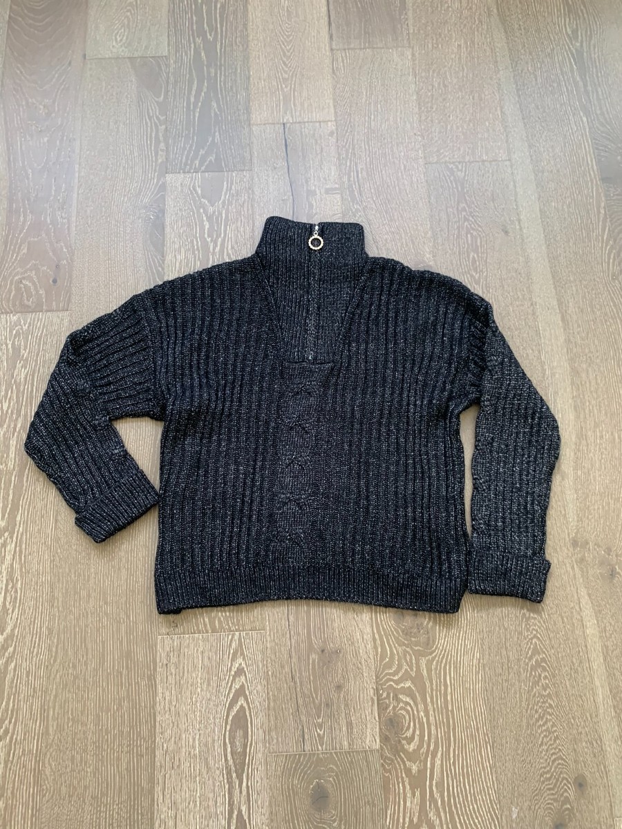 venus half zip sweater