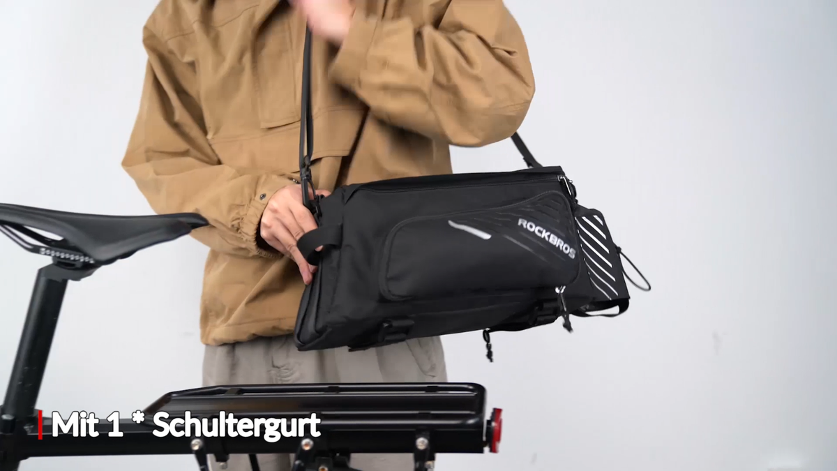 ROCKBROS Fahrrad Gepäcktasche Gepäckträgertasche Fahrradtasche
