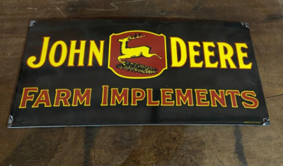 John Deere Emailschild Farm Implements Emailschild Landwirtschaft Landwirtschaft
