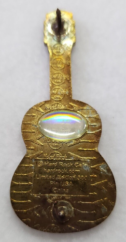 Hard Rock Cafe HRC Orlando Hotel 2006 Thermometer Akustikgitarre Pin - Bild 8 von 17