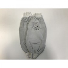 Welding Chrome Leather Sleeves PAIR *FREE P&P*