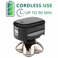 Skull Shaver Pitbull Silver PRO: Electric Head Shaver for Men, Wet & Dry Shaver 11