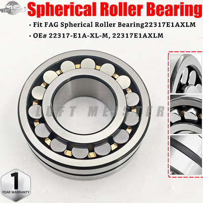 For 22317E1AXLM Replacment 1PCS Spherical Roller Bearing 22317-E1A-XL-M NEW US