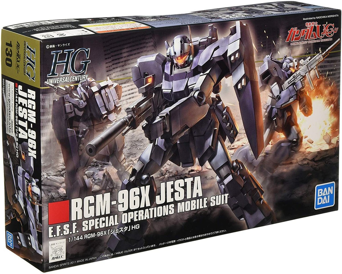 BANDAI HG Gundam UC 1/144 RGM-96X Jesta Plastic Model Kit HGUC