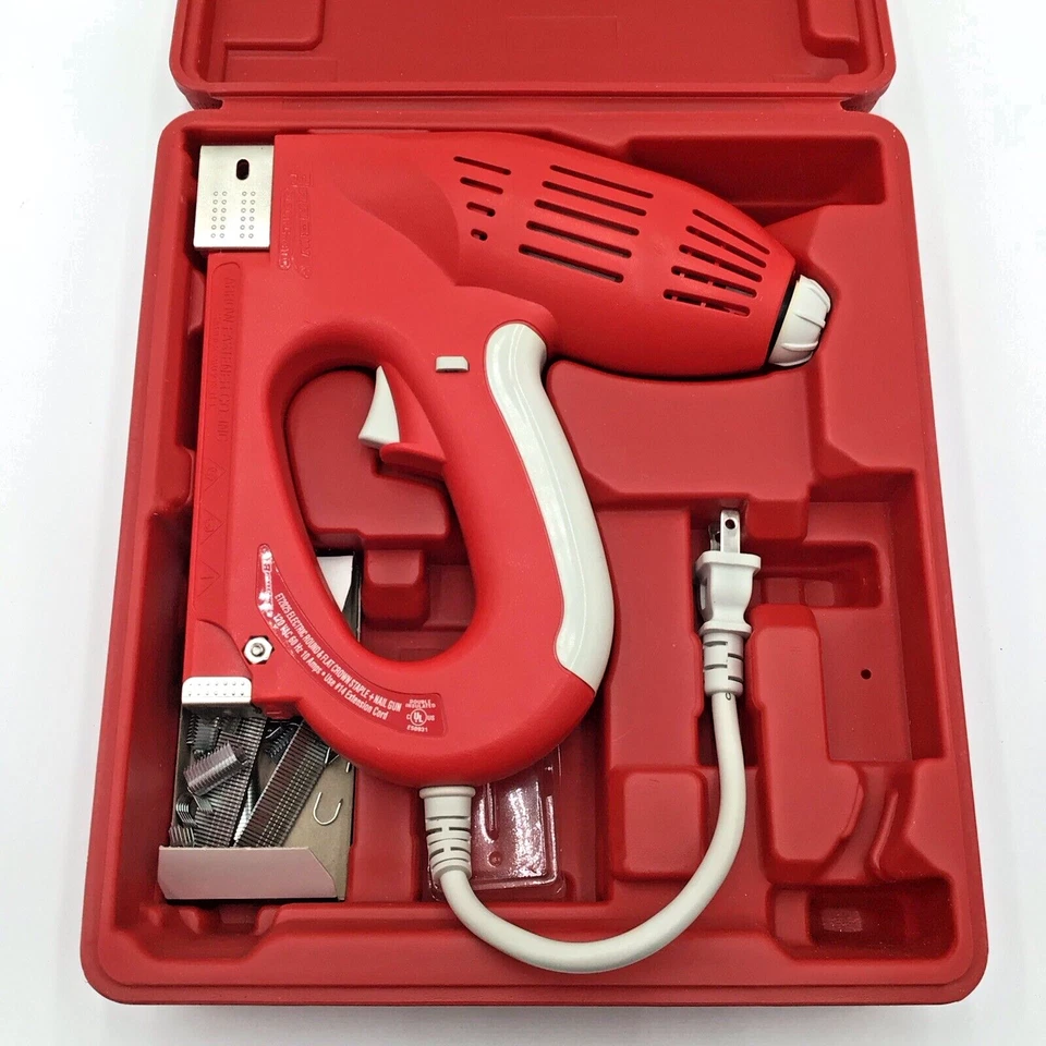 Arrow E21 Staple Gun Stapler & Nail Gun Kit Electromatic UNTESTED PARTS - Image 2 of 4