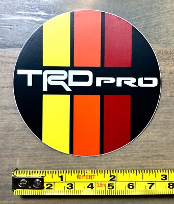 Toyota TRD Pro 4Runner Sticker Decal Stripes Retro 4 Runner Tacoma FJ Tundra 