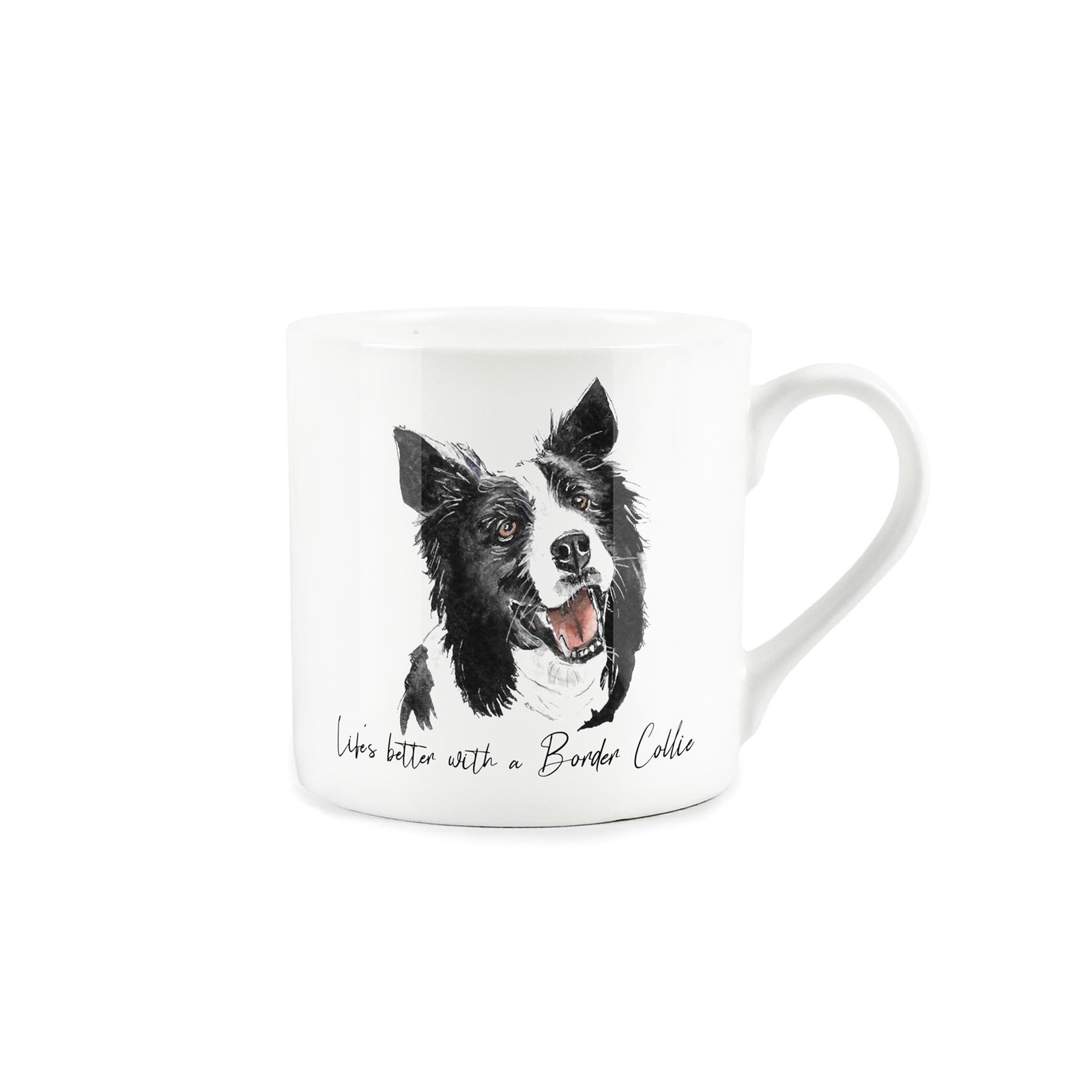 Border Collie Dog Mug - Bone China Tea/Coffee Gift for Dog Lovers