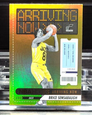 BRICE SENSBAUGH 2023-24 Hoops 12 Gold Foil Arriving Now NBA Utah Jazz Basketball