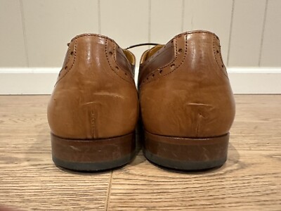 UNDANDY Wingtip Brogue Oxford Brown Mens Size 44 Size 11  display picture 1