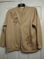 Loungewear Camel Button up Fleecy Lined Top 16 Ish