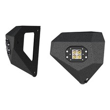ARIES 2081205 TrailChaser Wrangler, Gladiator Front Bumper Corners with LEDs