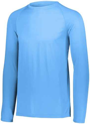 Augusta Sportswear 2796 Youth Attain Wicking Long Sleeve Shirt - Picture 3 of 17