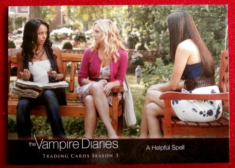 VAMPIRE DIARIES Season 3 - COMPLETE BASE SET (72 Cards) - Cryptozoic 2014 - Image 4 of 4