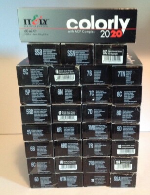 IT&LY Hairfashion Colorly 2020 with ACP Complex Professional Hair Color 2 fl oz