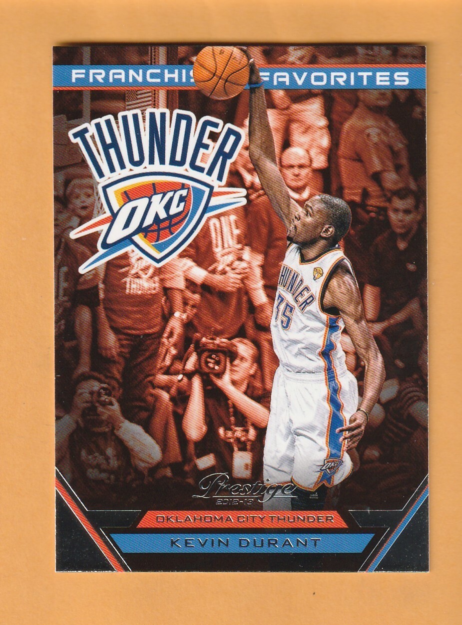 Kevin Durant Oklahoma City Thunder 2012-13 Prestige Franchise Favorites #1