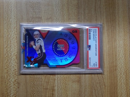 Tom Brady [X's] #180 2000 Playoff Momentum card