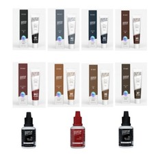 Bronsun eyebrow dye set - 8 shades + 2 develo...