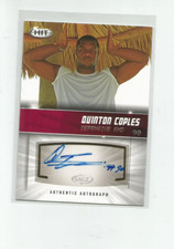 2012 SAGE HIT AUTOGRAPHS #A43 QUINTON COPLES    E121