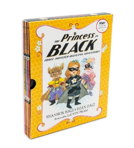 Shannon Hale Dea The Princess in Black: Three Monster-Battling Adve (Tascabile)