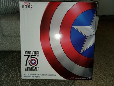 marvel legends captain america shield 75th anniversary