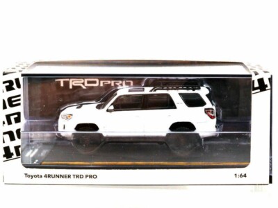 GCD トヨタ・4ランナー TRD PRO(ホワイト) GCD 1/64 トヨタ 4 ランナー TRD Pro 2022 (左ハンドル) ホワイト