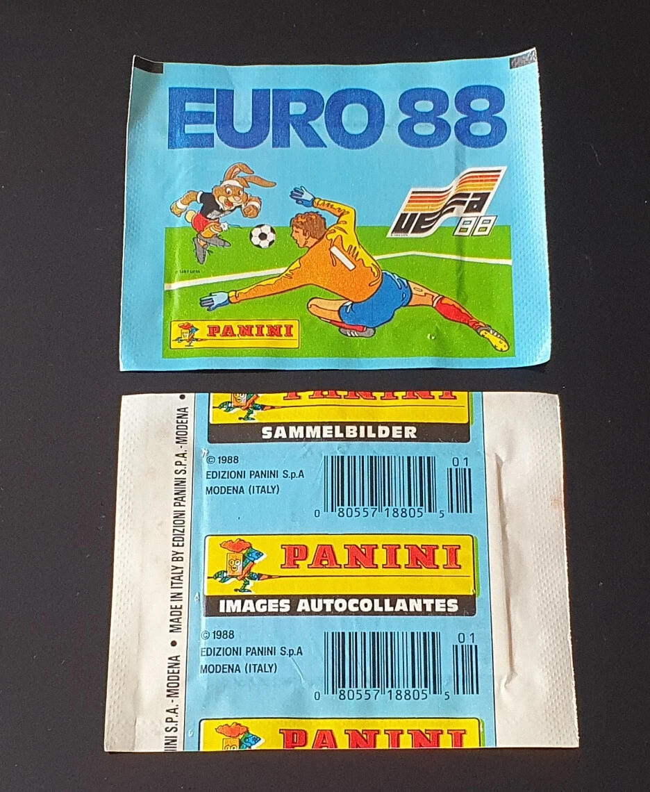 Autocollant Panini UEFA Euro 1988 - Collection Allemagne De L'Ouest