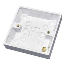 Schneider GET GPAT1G16 16mm 1 Gang Surface Pattress Back Box