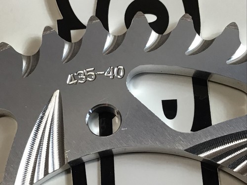 Vortex Aluminum 40 Tooth Rear Sprocket 435-40, Kawasaki EX, KLE, Ninja, Suzuki - Picture 5 of 9