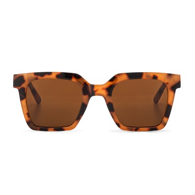 Womens Boyfriend Oversized Square Horned Rim Thick Plastic  display picture 1