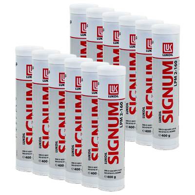 Mehrzweckfett Fett Lithium Lukoil 58951586 Signum LPM 2-160 mit MoS2 12 X 400g