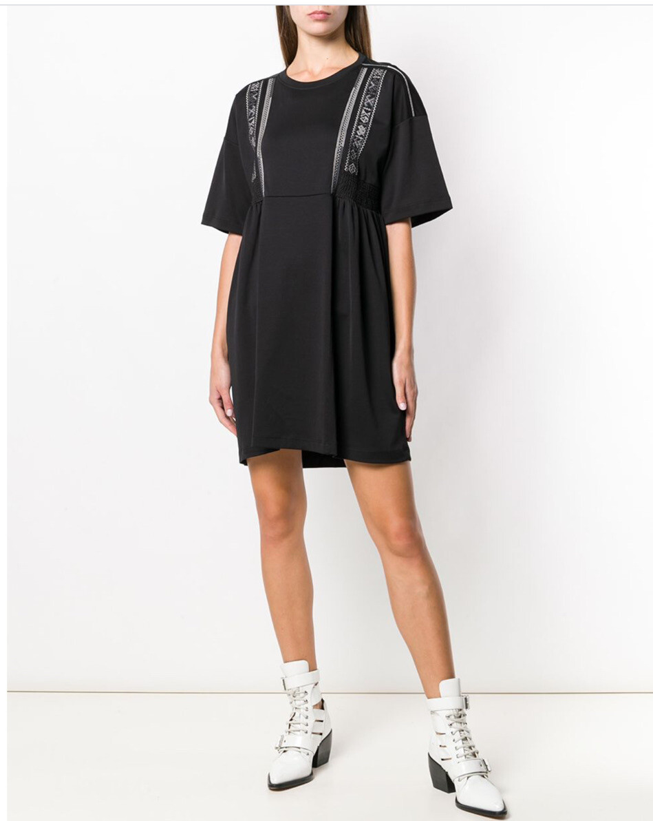 $225 Diesel Black Gold Womens Diplix Black Dress Relax Fit Size S $225 Diesel Black Gold Womens Diplix Black Dress Relax Fit Size S