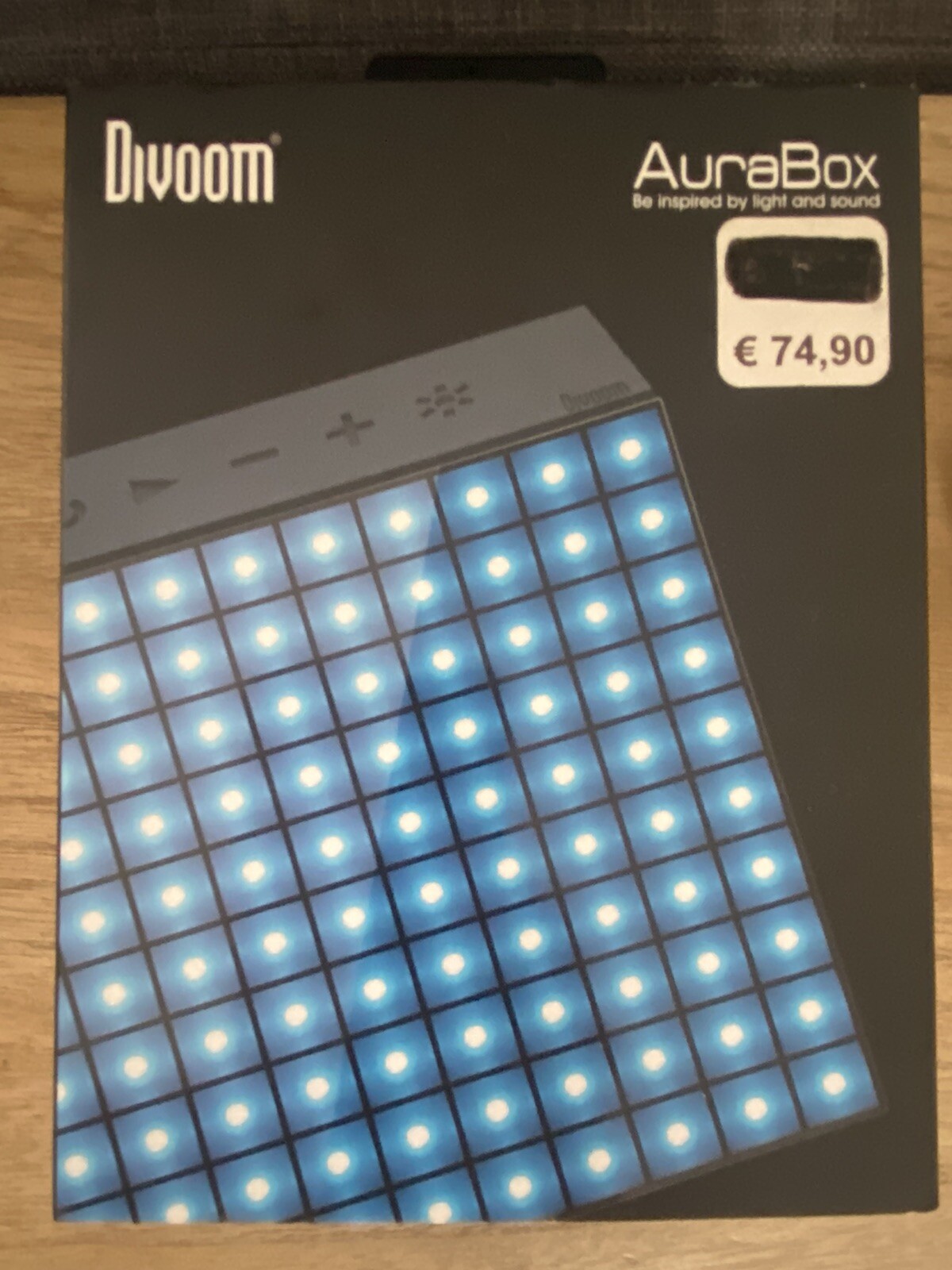 Speaker Pixel Art Divoom Aurabox Bluetooth 4.0 - Gaming Setup Gadget