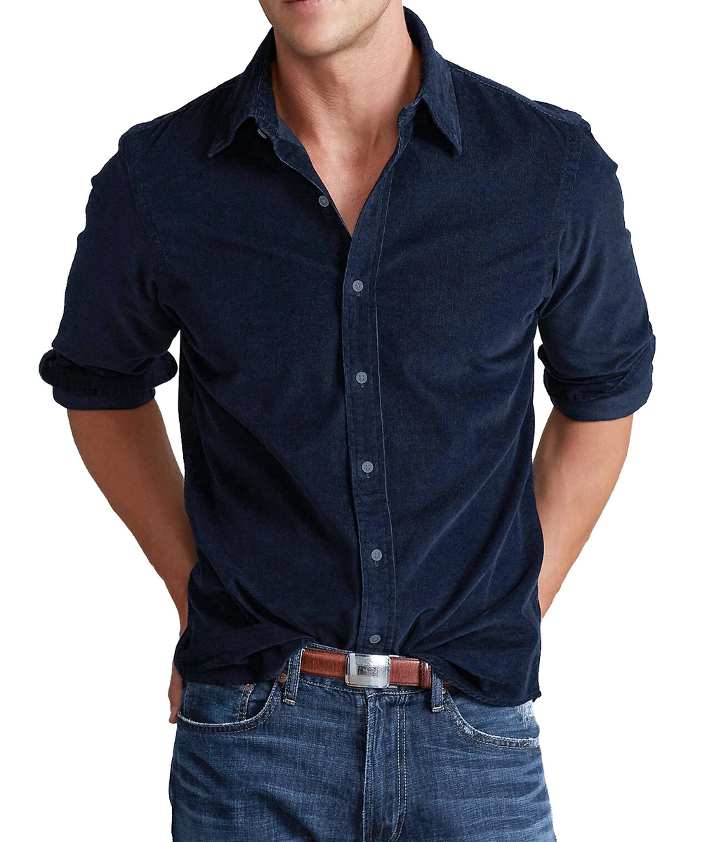 Camicia hotsell blu uomo