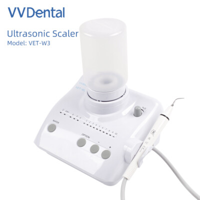 Dental Ultrasonic Scaler Handpiece with Led Teeth Cleaner with 2*bottles 5*tips