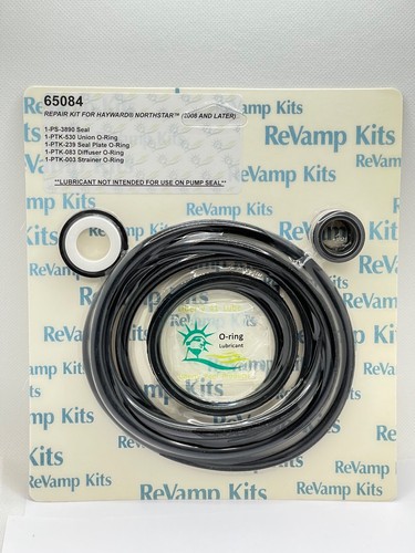 NorthStar (Pumps 2008 and Later) 65084 O-Ring Rebuild Kit For Hayward By Pooltek - Picture 3 of 7