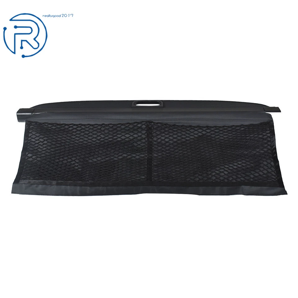 Waterproof Cargo Cover For Smart ForTwo 2007 2009-2014 Anti-Theft Shield Black - Imagem 4 de 4