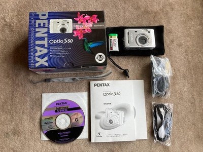 PENTAX Optio S50 Compact Digital Camera Tested Working Seller