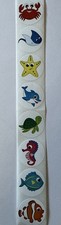 LITTLE SEA CREATURE Stickers 8pc Ocean Seahorse Tropical Fish Turtle Starfish 
