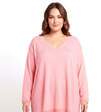 Foxcroft Women Plus 3XL Sailors Sweater Pullover New Quiet Luxury Minimalist