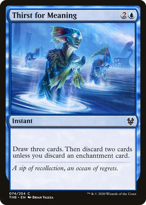 Thirst for Meaning Common Theros Beyond Death #74 Near Mint
