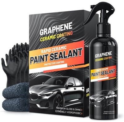 Graphene Ceramic Coating for Cars (17oz) - 12H Ceramic Spray Coating - 24+ Mo...